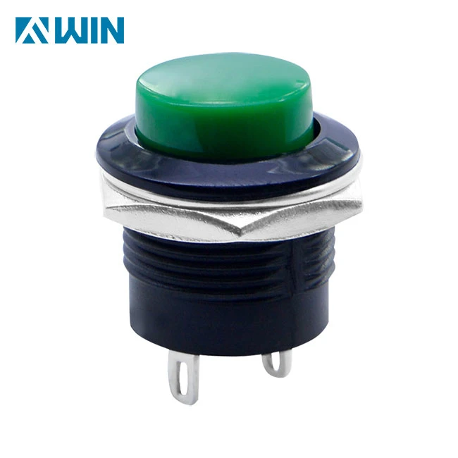 Red Round Momentary Push Button Switch