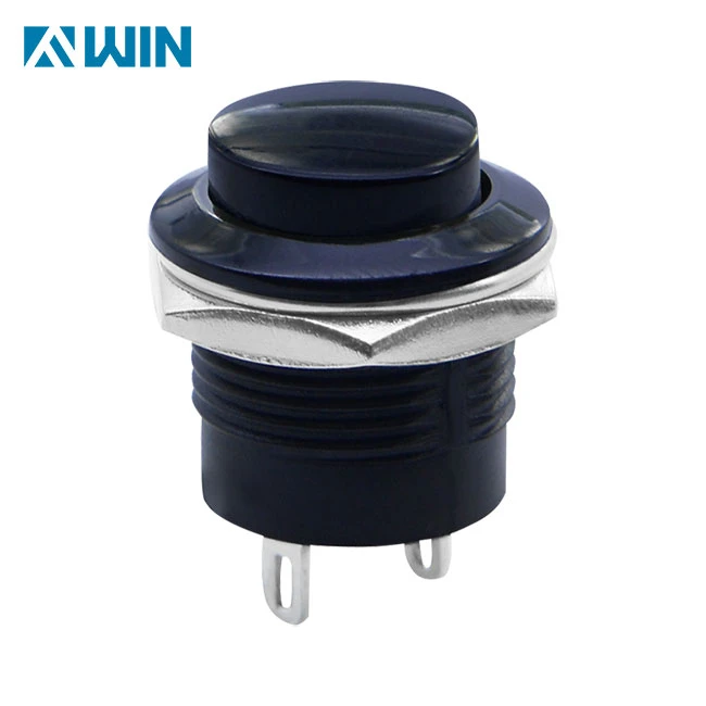 Red Round Momentary Push Button Switch
