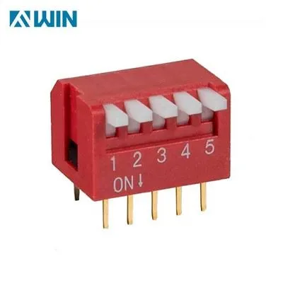 5 Staðsetning Piano DIP Switch