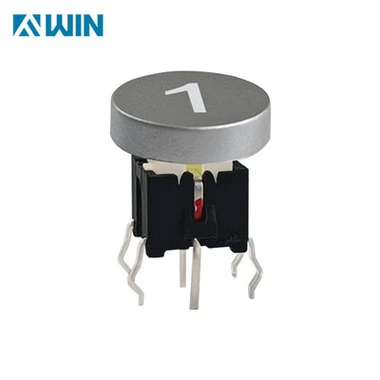 Í gegnum gat upplýst Micro LED Tact Switch